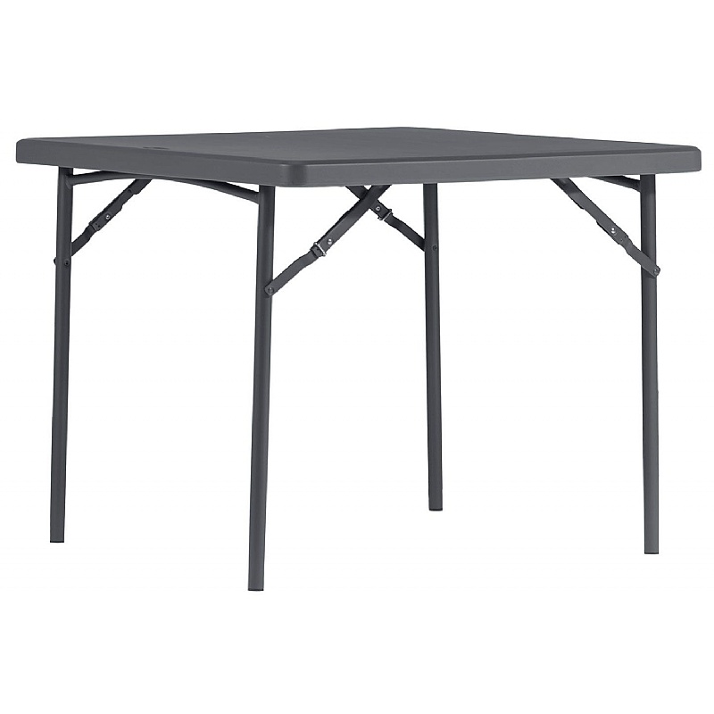 Shadow Blow Moulded Square Folding Table - Breakout & Canteen