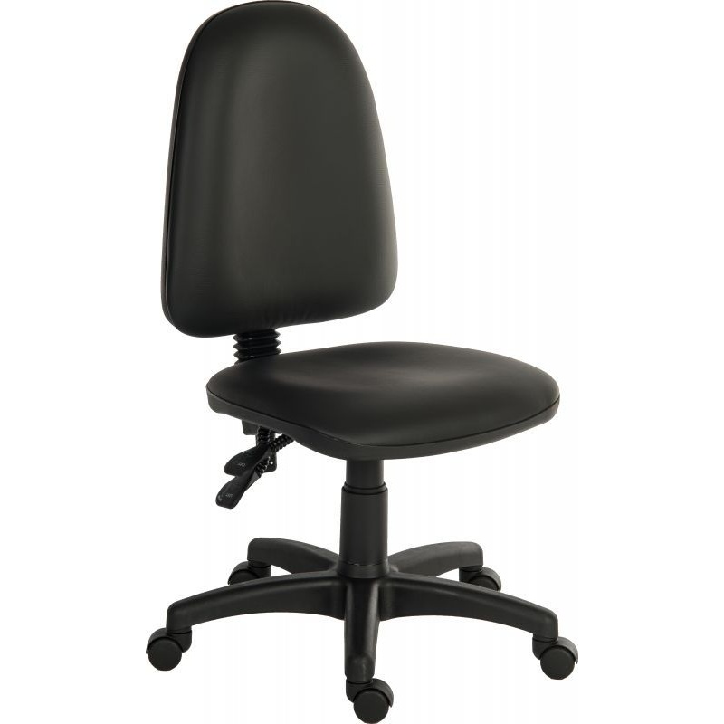 Ergo Twin 2 Lever Faux Leather Operator Chairs