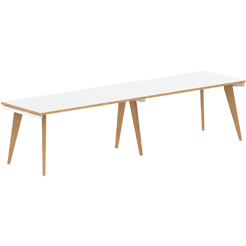 Oslo Single Row Rectangular Bench Desks