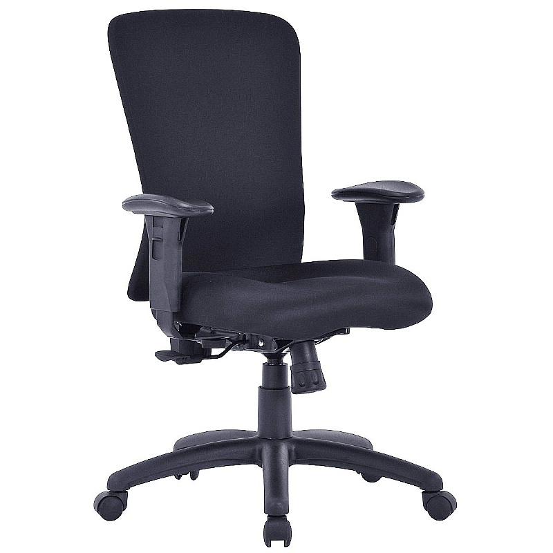Fortis Bariatric 28 Stone Fabric Manager Chair