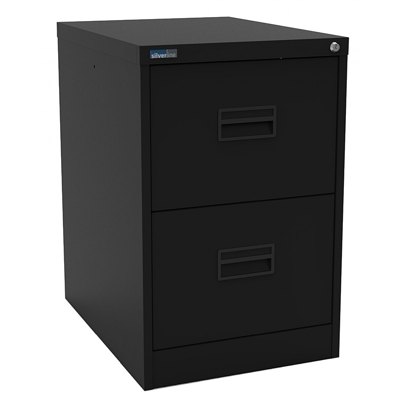 Silverline Midi Metal Filing Cabinets