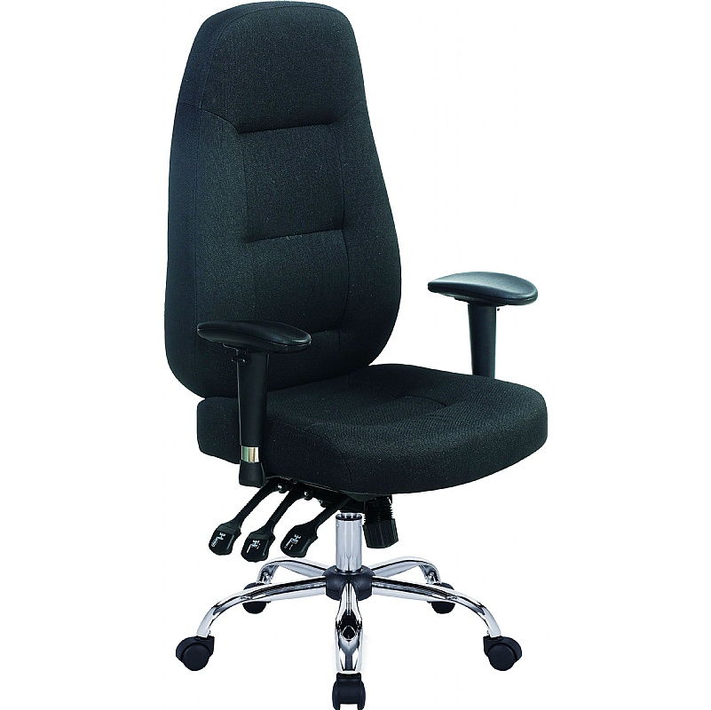 Babylon 24 Hour Synchronous Fabric Office Chairs