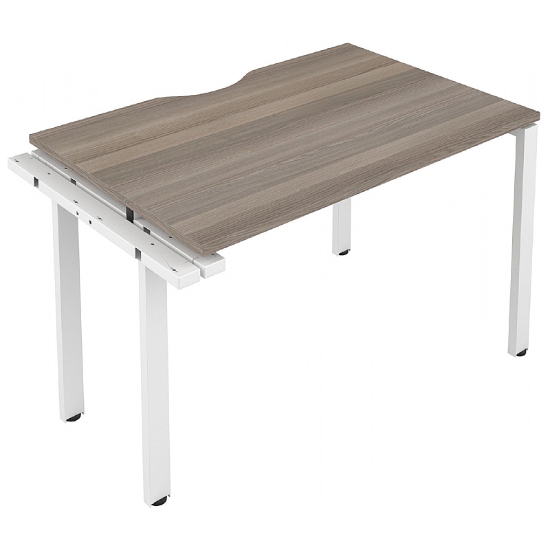 Linear Rectangular Bench Extension Desks
