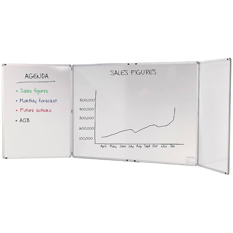 Spacesaving Whiteboards from our Whiteboards range.
