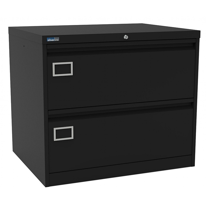 Silverline Double Metal Side Filing Cabinets