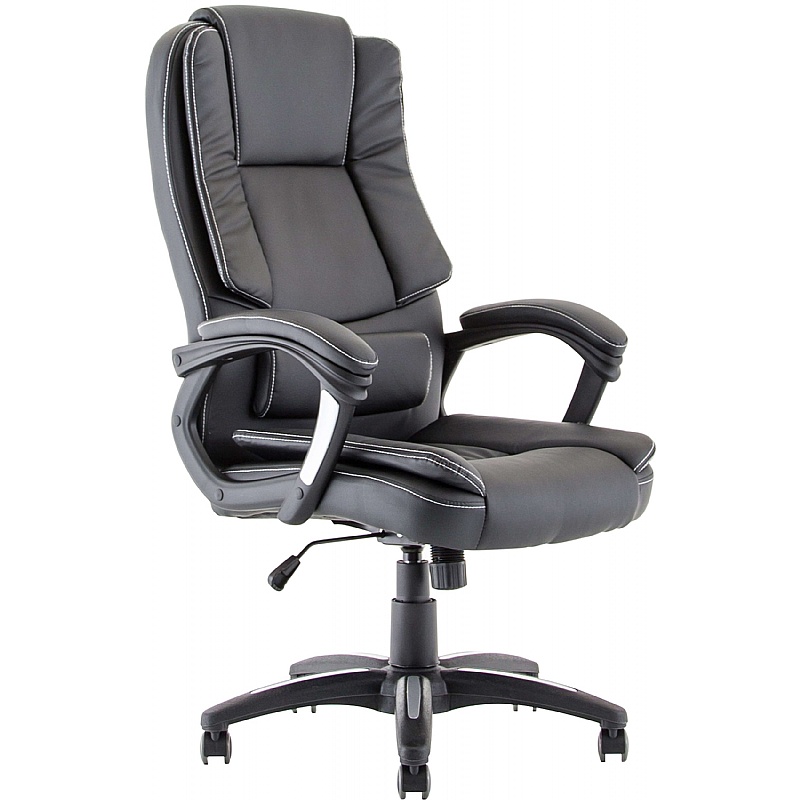 Dakota High Back Faux Leather Office Chair - Office Chairs