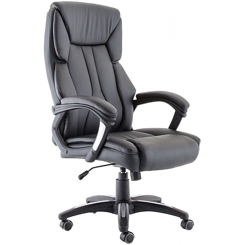 Stratford High Back Faux Leather Office Chair - Office Chairs