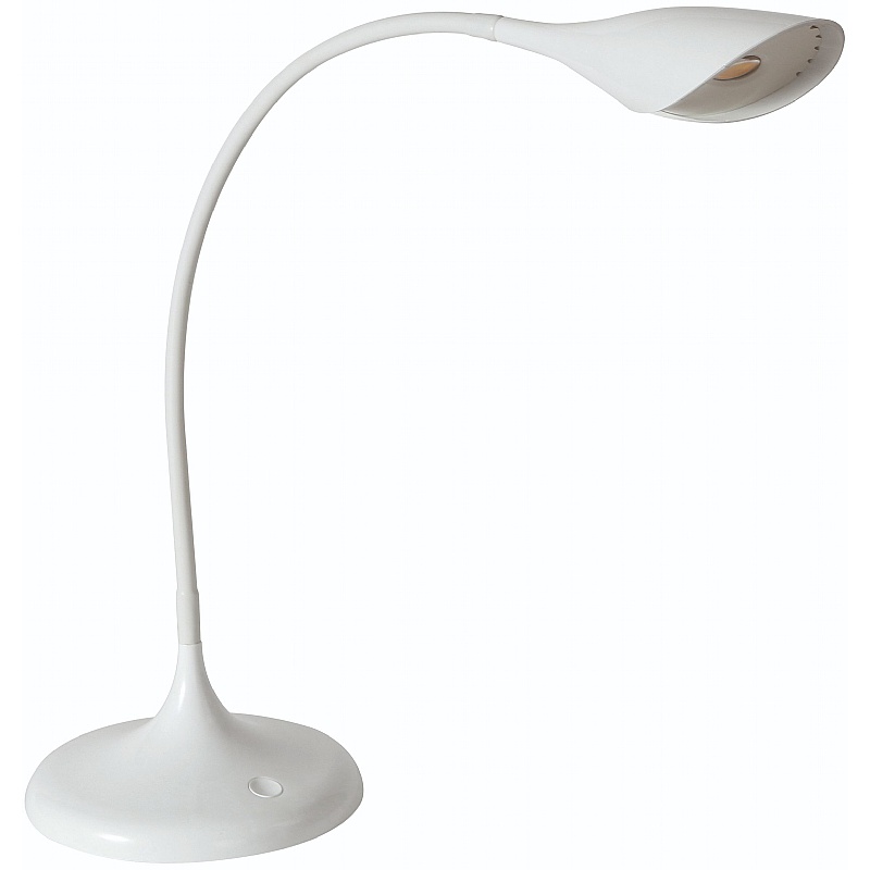 Arum White LED Desk Lamp - Office Accessories