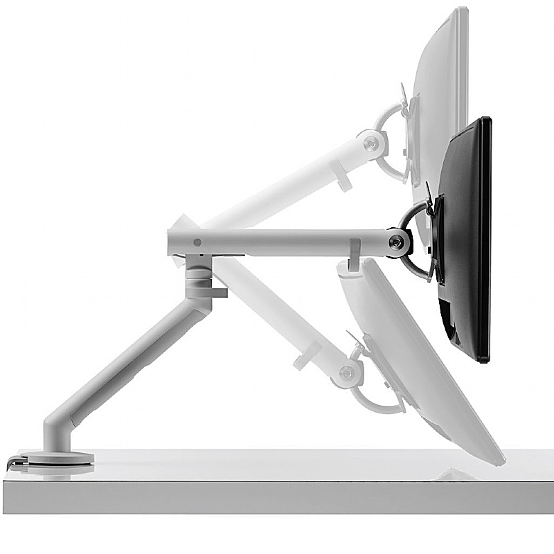 Flo Single Screen Dynamic Monitor Arm from our Monitor Arms range.