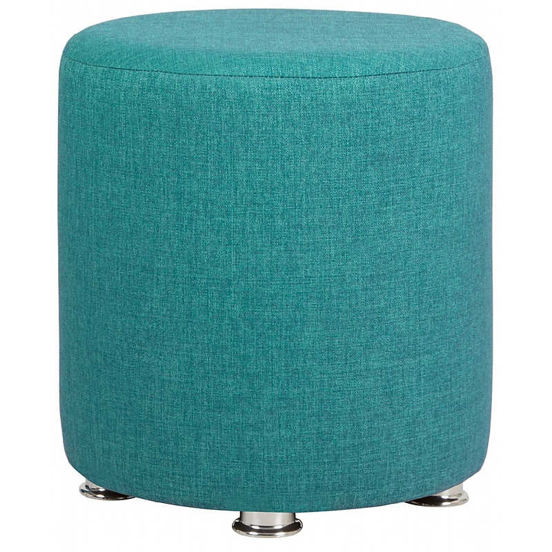 Otto Round Fabric Office Stools