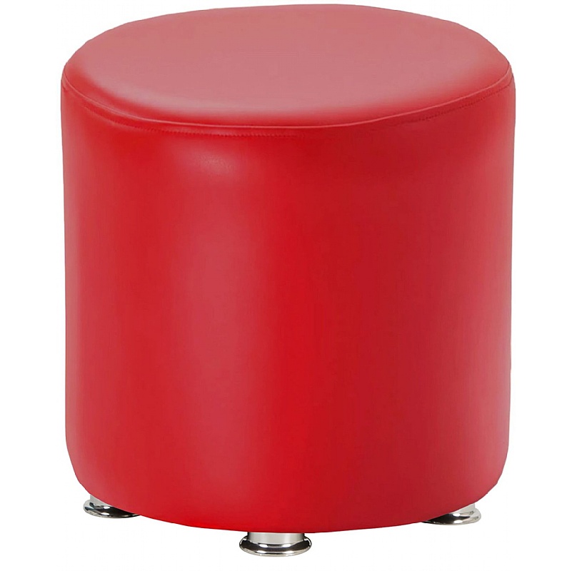 Otto Round Vinyl Office Stools from our Reception Seating range.