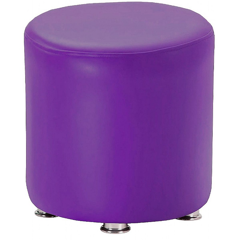 Otto Round Vinyl Office Stools from our Reception Seating range.