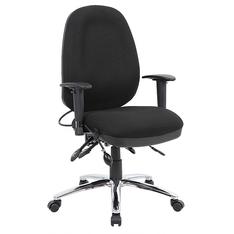 Active Posture Air Lumbar Operator Chair