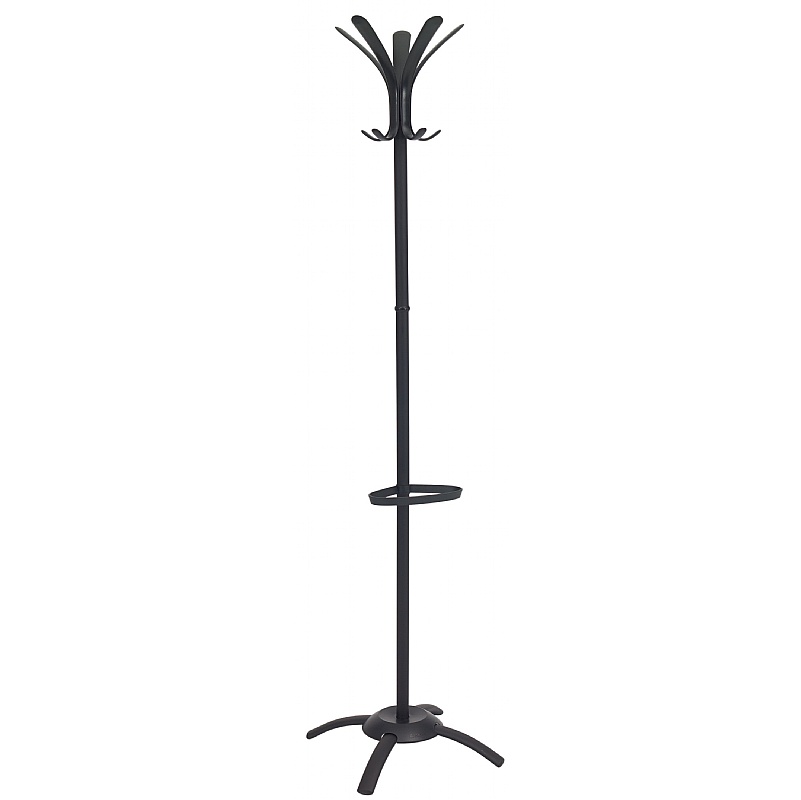 Cleo Black Office Coat Stand - Office Accessories