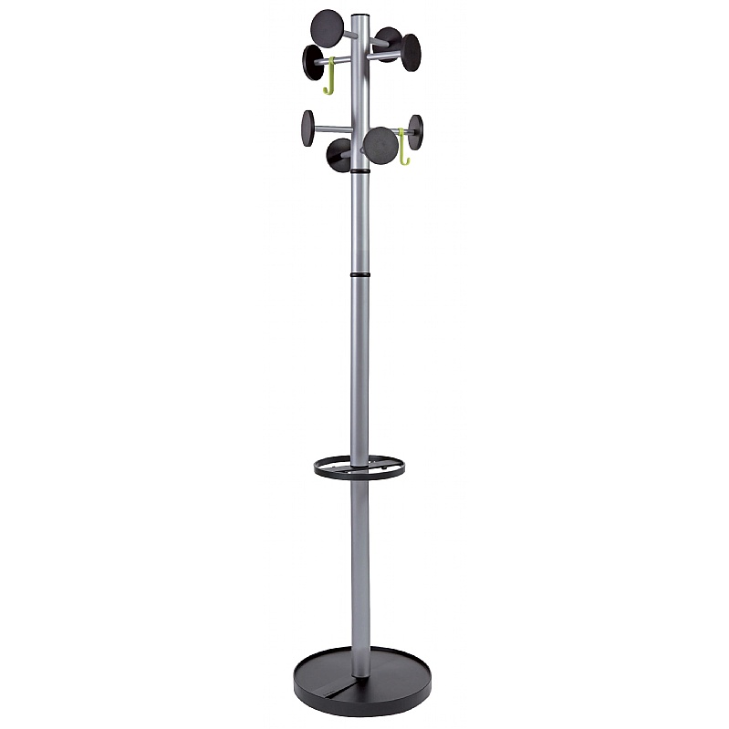 Stan Silver Office Coat Stand - Office Accessories
