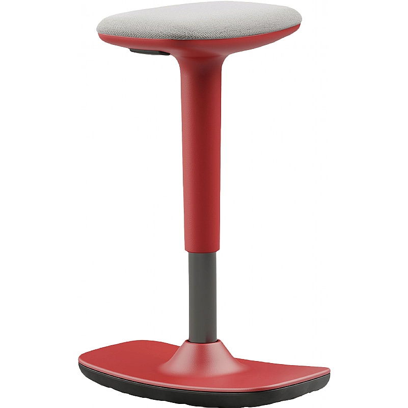Empire Red Sit Stand Stool