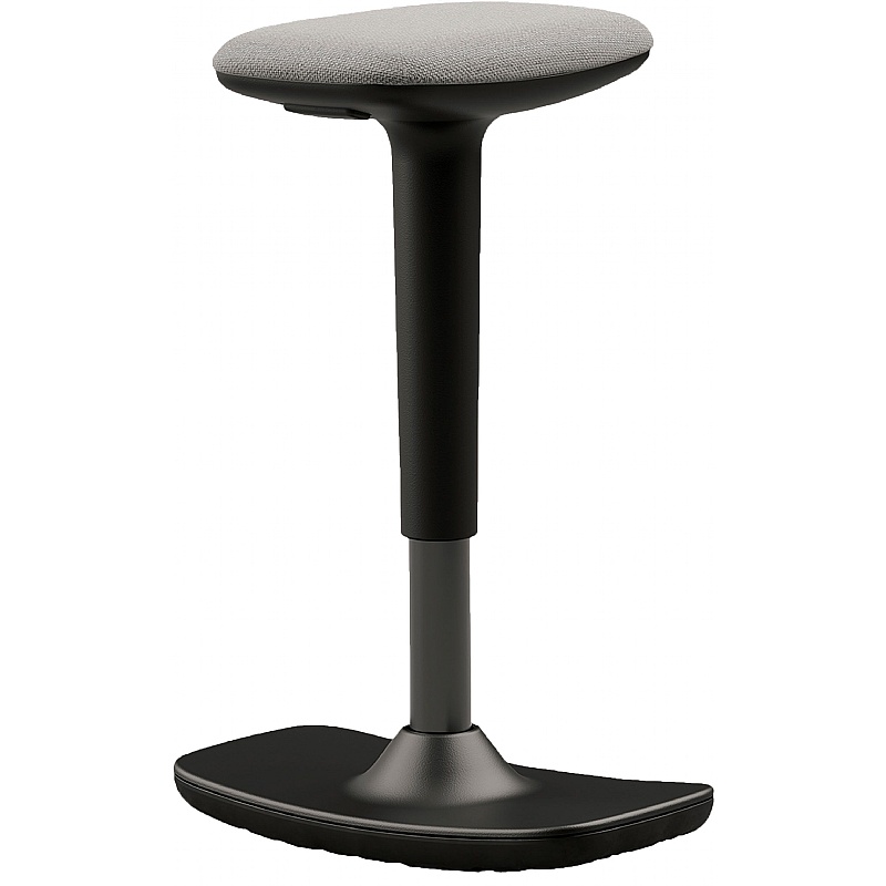 Empire Black Sit Stand Office Stool