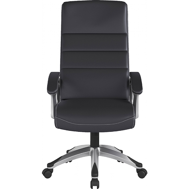 Roseville High Back Leather Faced Office Chair from our Leather Office Chairs range.