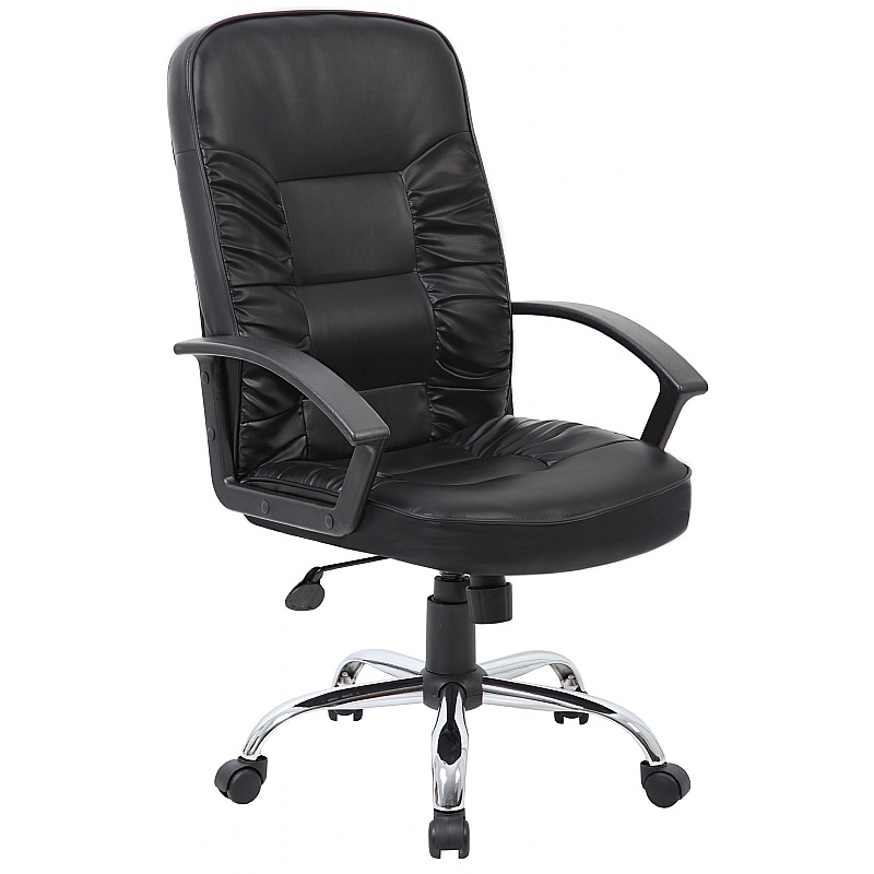 Phoenix Leather Faced Office Chair