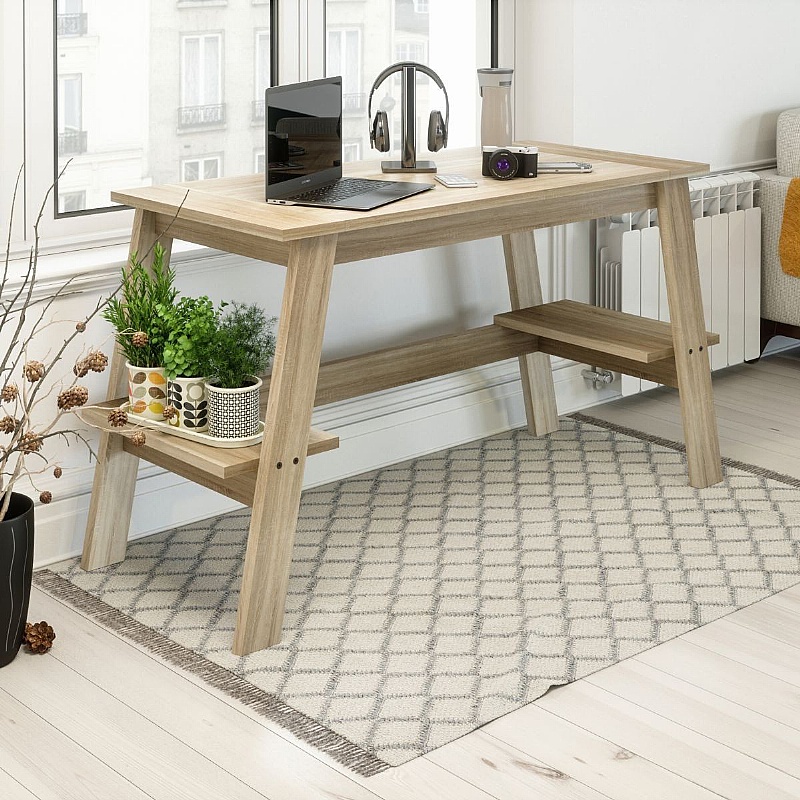 Baylor Home Office Trestle Desk - Office Desks