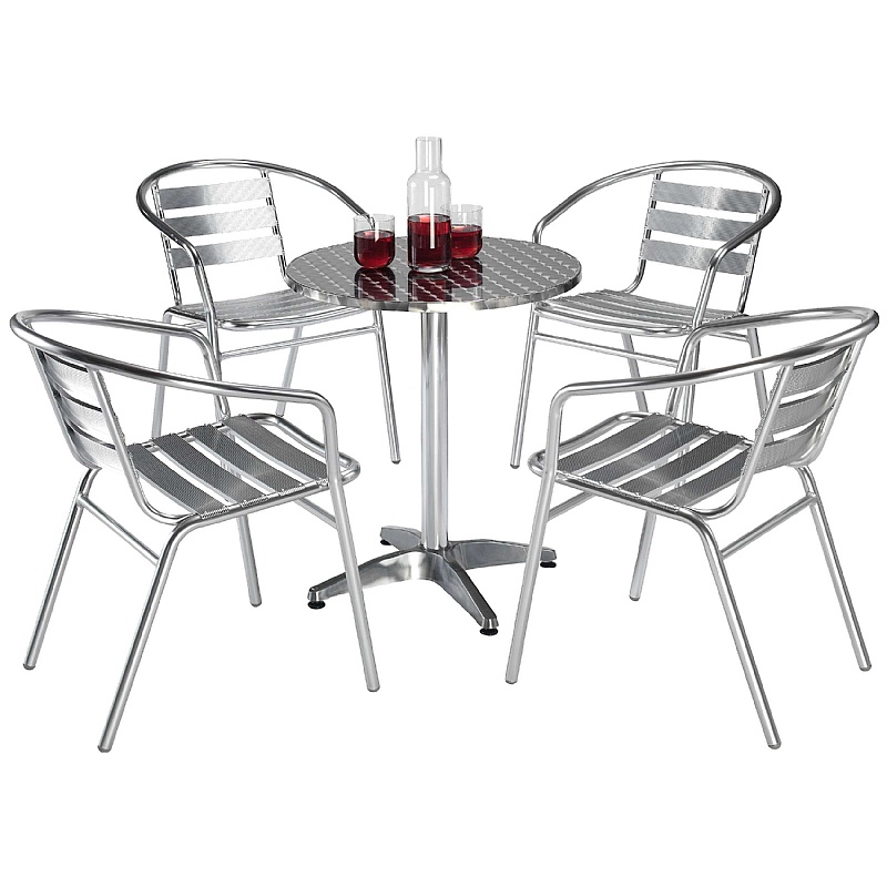 Plaza Aluminium Cafe Set