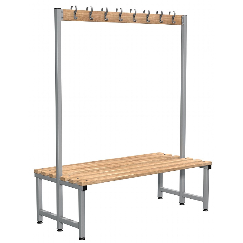 Budget Double Sided Cloakroom Benches - School Furniture