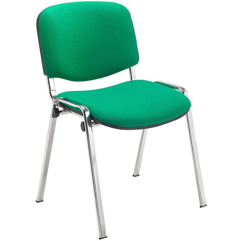 Club Chrome Frame Stacking Conference Chairs Pack of 4 from our