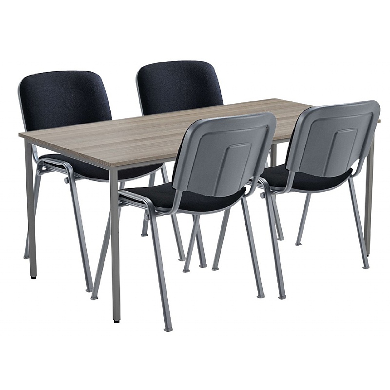 Start 18 Rectangular Flexi Meeting Table with Fabr