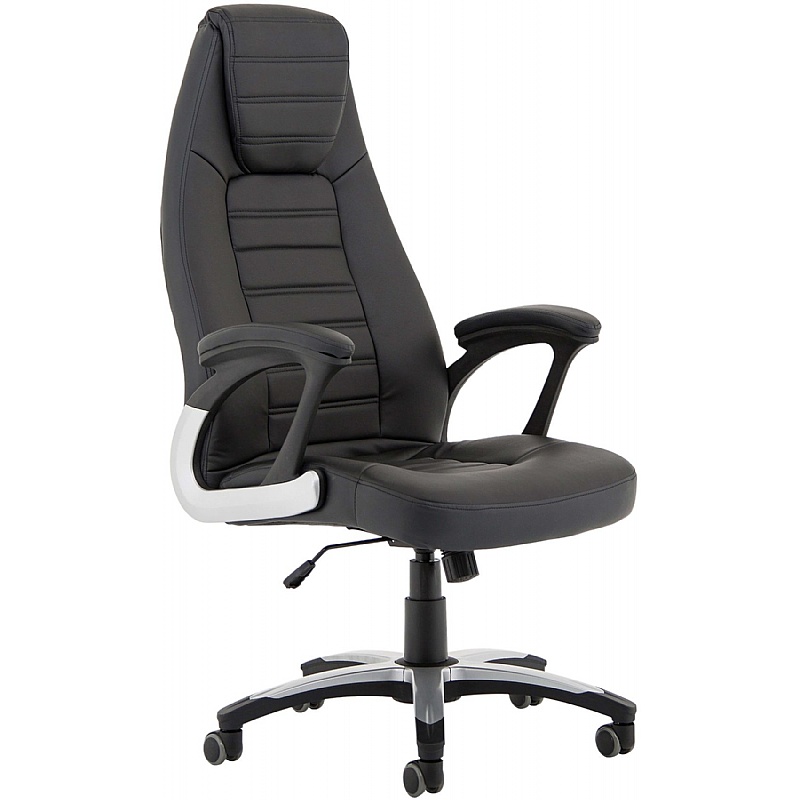 Metropolis High Back Faux Leather Office Chair