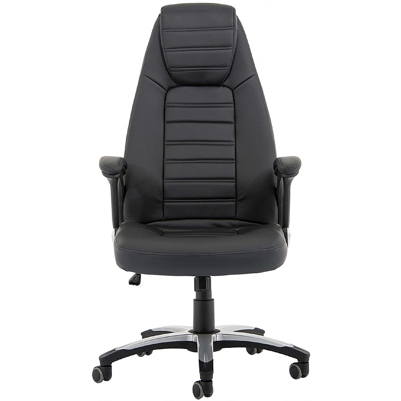 Metropolis High Back Faux Leather Office Chair from our Leather Office