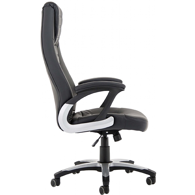 Metropolis High Back Faux Leather Office Chair from our Leather Office
