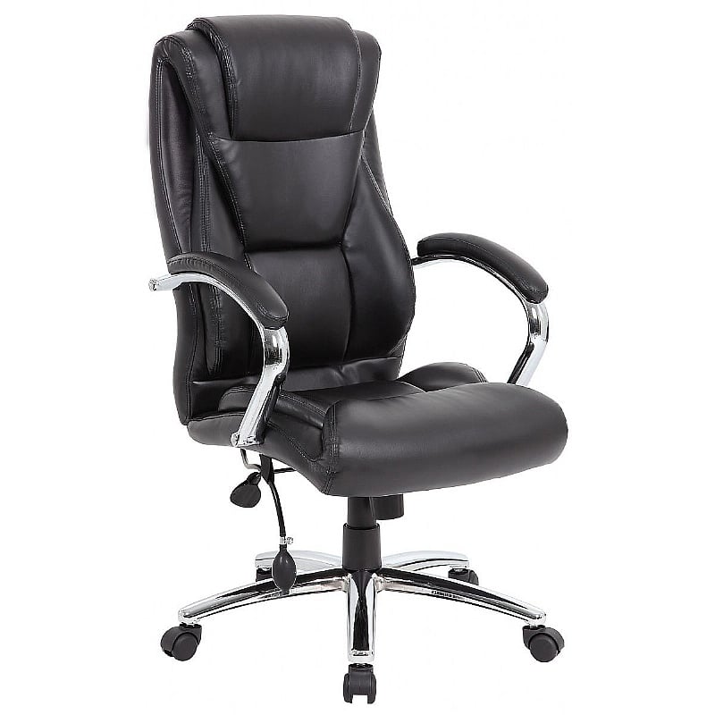 Posture Executive Leather Office Chair Black