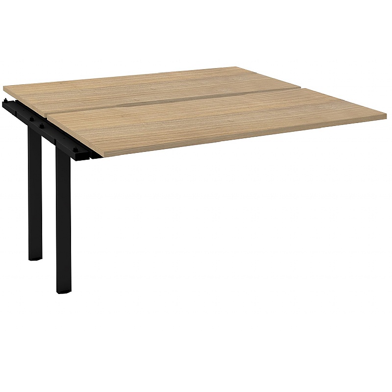 Axxiom Rectangular Back to Back Bench Extension Desks - Office Desks