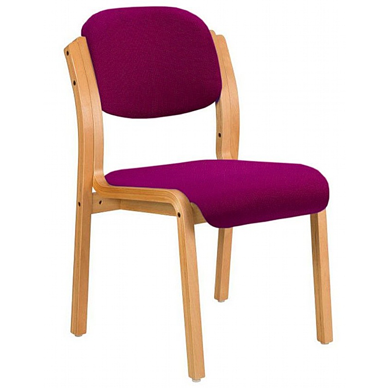 Windsor Wooden Frame Stacking Office Chairs