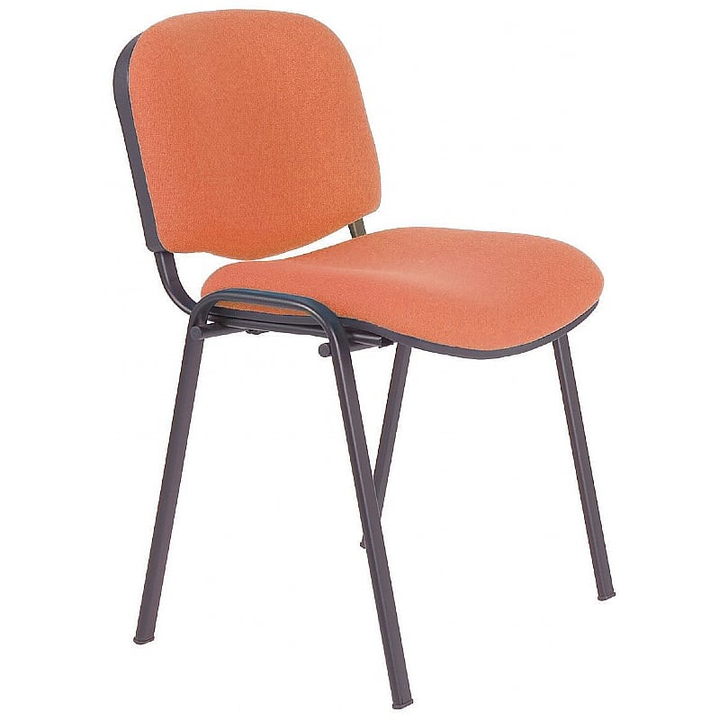 Ecton Black Frame Stacking Conference Chairs