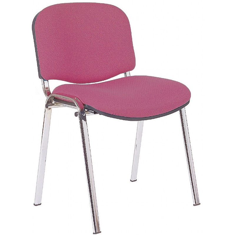 Ecton Chrome Frame Stacking Conference Chairs from our Conference