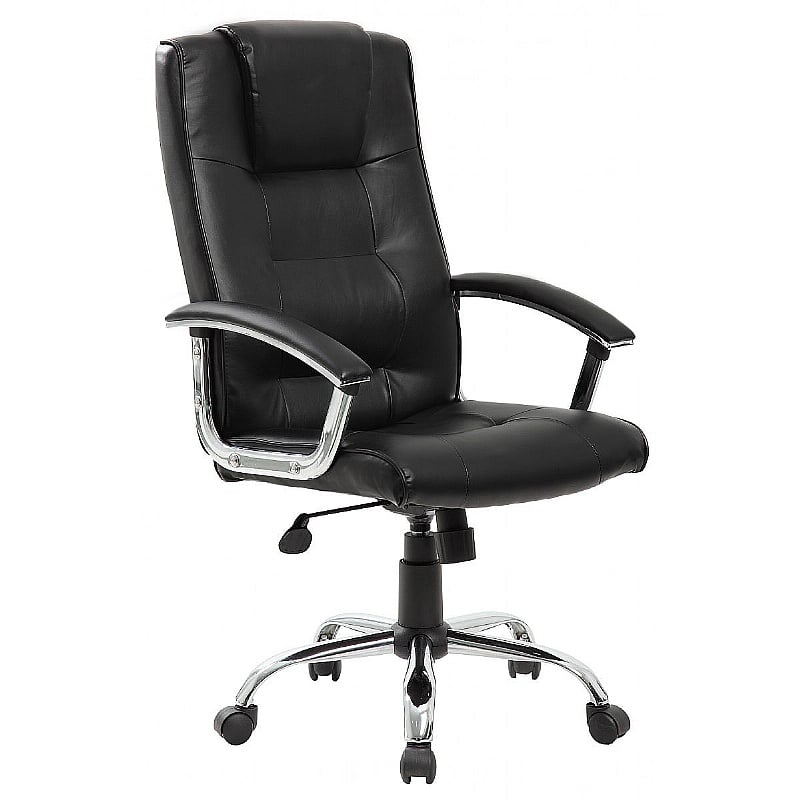 Oracle High Back Leather Faced Office Chairs - Office Chairs