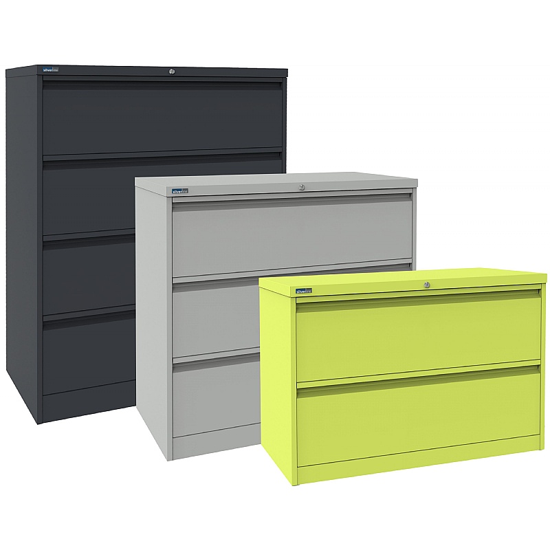 Silverline M:Line Metal Side Filing CabinetsNew Product