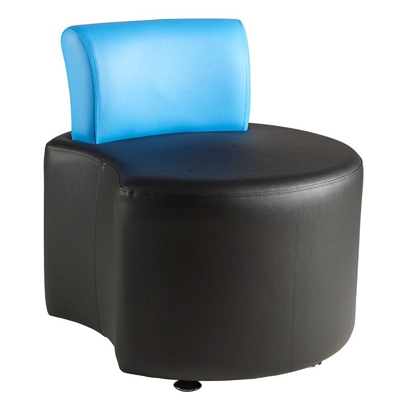 Dots Duo Single Bite Vinyl Reception and Breakout Chair - Reception Area