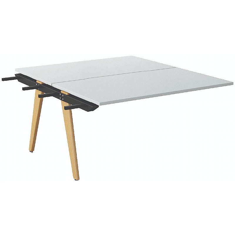 Tract Rectangular Back to Back Bench Extension Desks - Office Desks