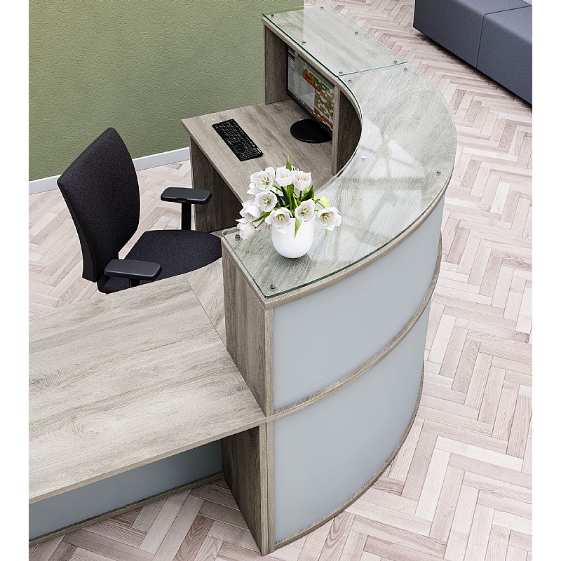 Enquire Duo Modular Reception Desk