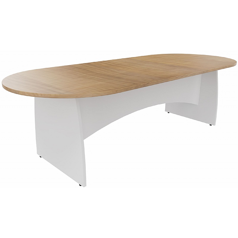Confer Duo D-End Meeting and Boardroom Tables - Meeting Room