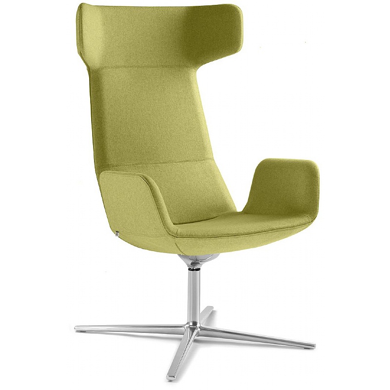 Levato High Back Swivel Lounge and Breakout Chairs