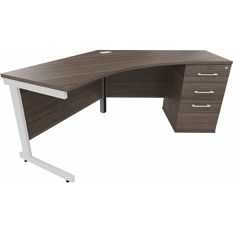 Cogent 120 Degree Segment Combination Office Desks from our Ergonomic