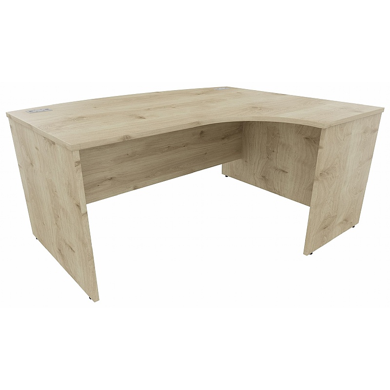 Forme Bow Fronted Ergonomic Executive Office Desks - Office Desks