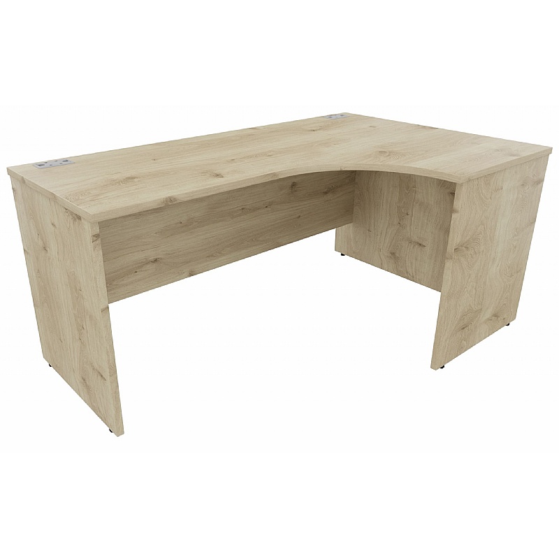 Forme Shallow Ergonomic Radial Office Desks - Office Desks