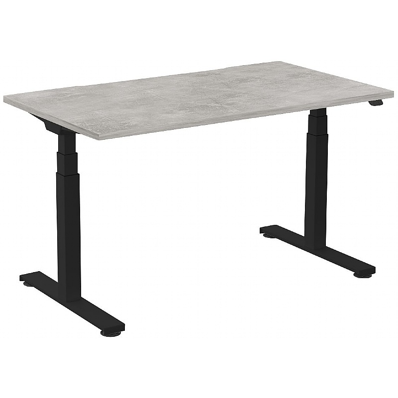 Aviator Electric Height Adjustable Rectangular Office Desks from our