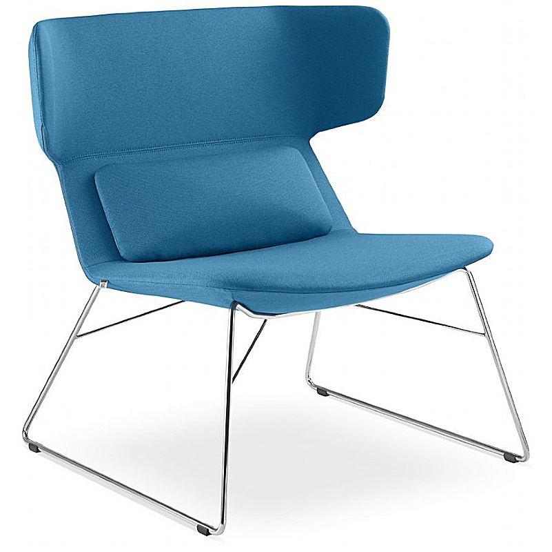 Levato Medium Back Sled Base Lounge and Breakout Chairs