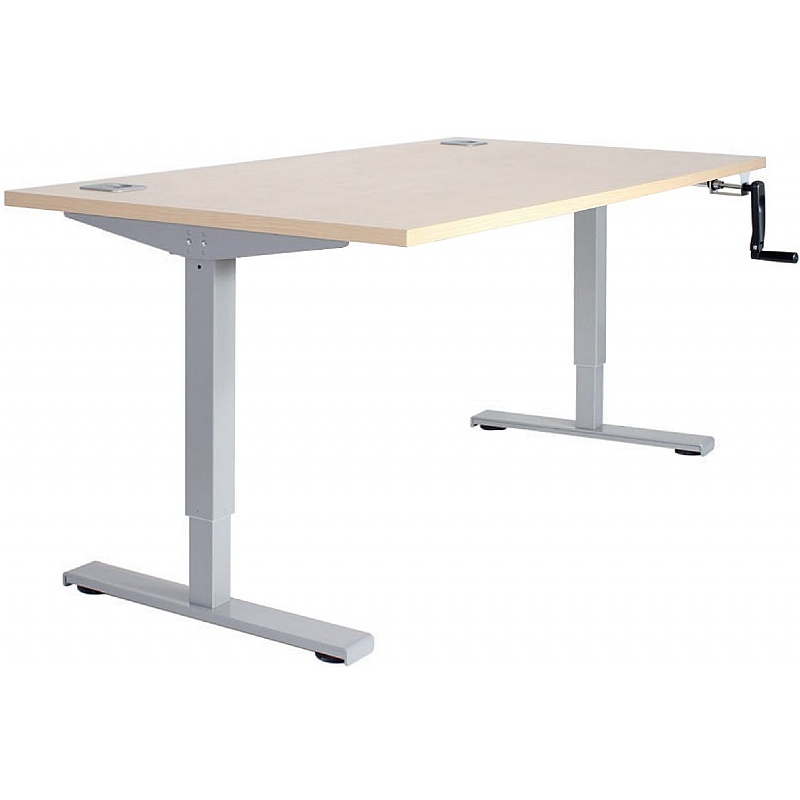 Academy Crank Height Adjustable School Desks - School Furniture