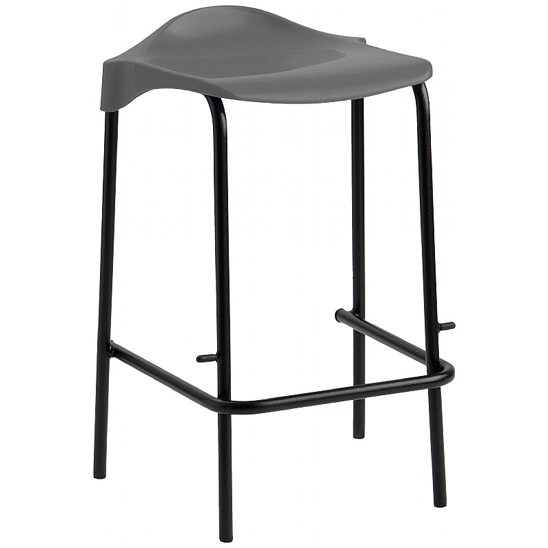 Academy Ergo 4-Leg School Stools Charcoal